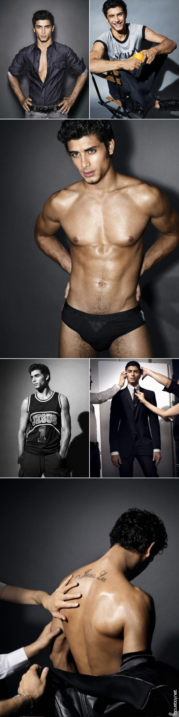 OMG OF THE DAY: JESUS LUZ @ ITALIAN GQ MAGAZINE
